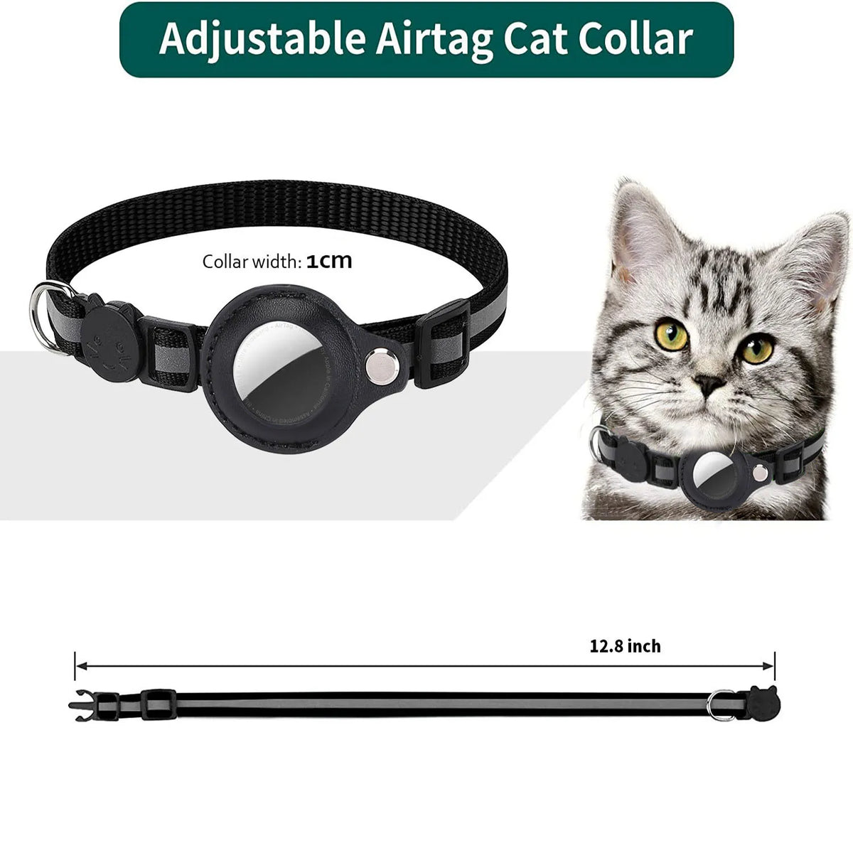 Cat Airtag Holder Collar