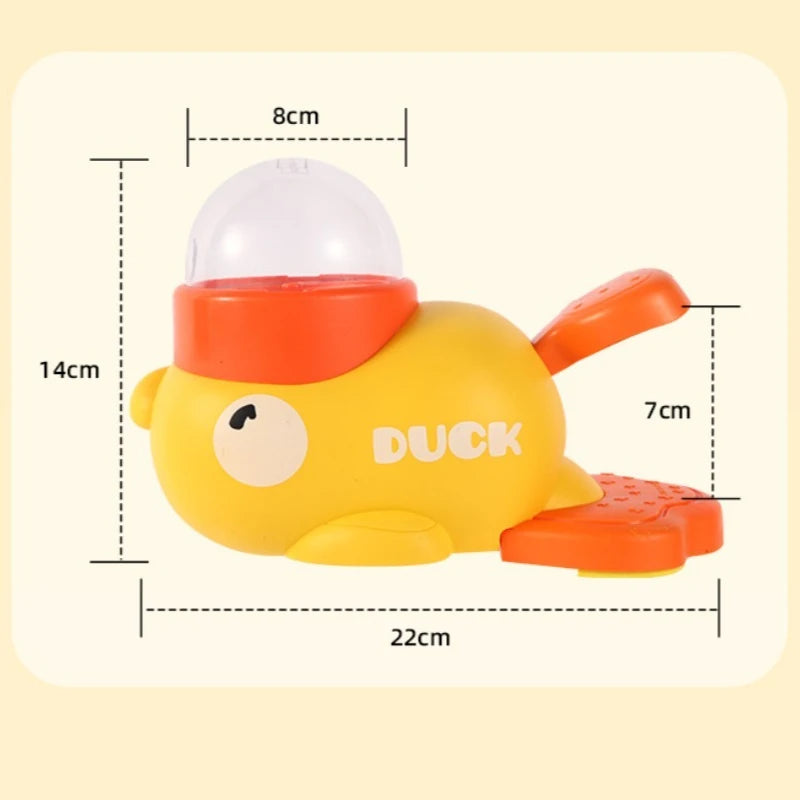 Cartoon Duck Pet Food Dispenser